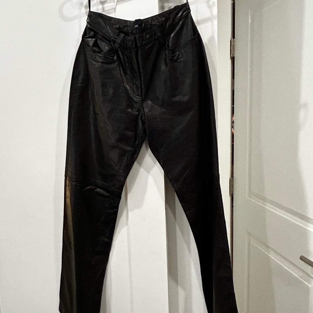 Ann Taylor leather pants